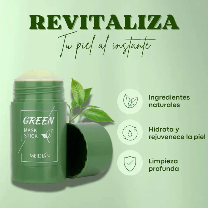 Nature Green Mask ™ | Piel fresca, sin acné ni impurezas + Envío GRATIS